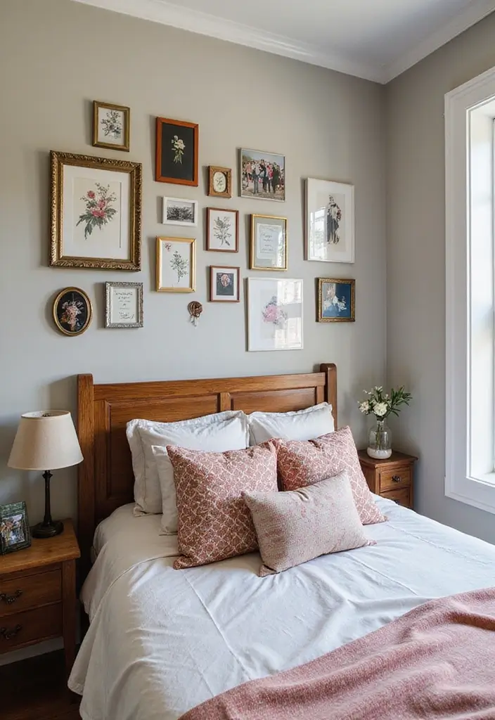 25 3 x 3 Bedroom Ideas That Maximize Small Spaces Beautifully - 12. Personal Touches with Art and Decor