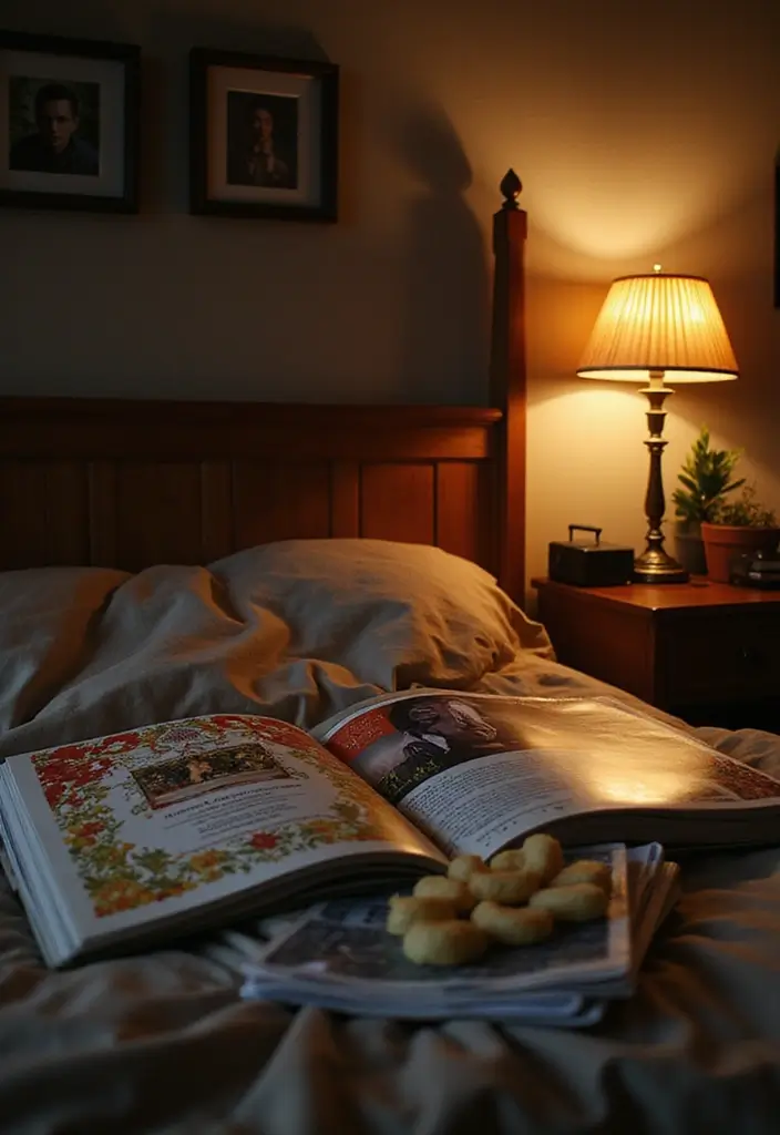 25 Album Cover Wall Decor Bedroom Ideas That Show Off Your Music Style - 5. Light-Up Display