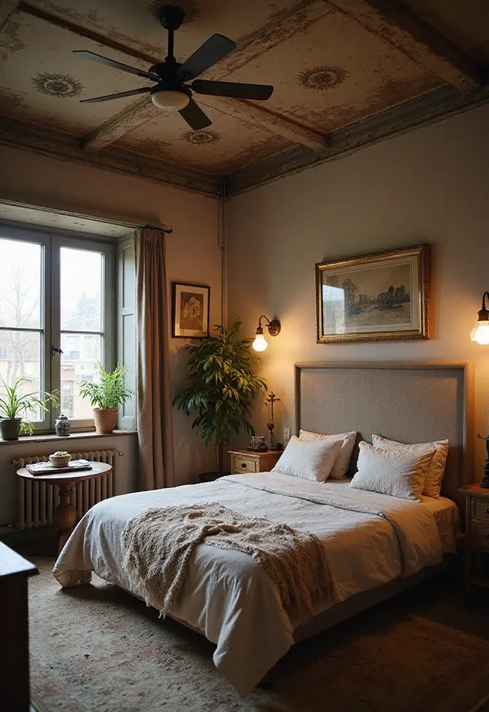 25 Bedroom Ceiling Fan Ideas That Keep You Cool in Style - 5. Industrial Chic Fan