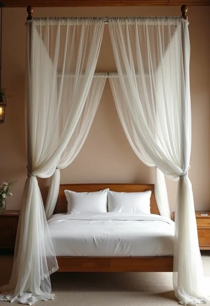 25 Cape Cod Bedroom Ideas That Bring Coastal Charm Indoors - 18. Canopy Beds