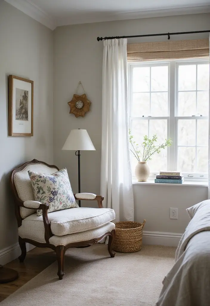 25 Cape Cod Bedroom Ideas That Bring Coastal Charm Indoors - 19. A Cozy Reading Nook