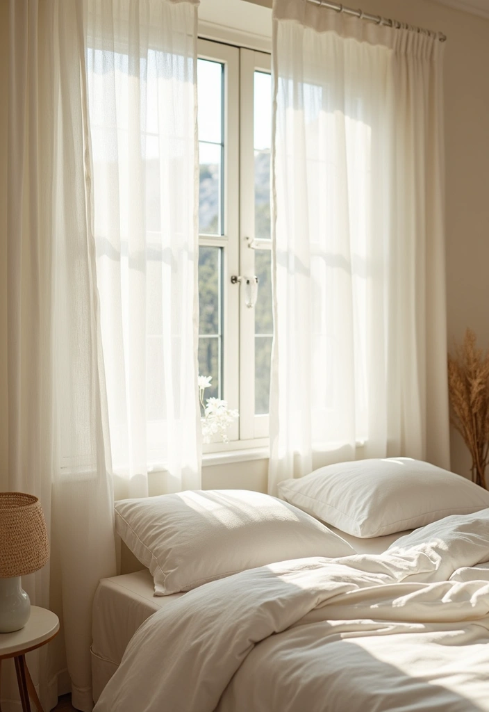 25 Cape Cod Bedroom Ideas That Bring Coastal Charm Indoors - 7. Light and Airy Fabrics