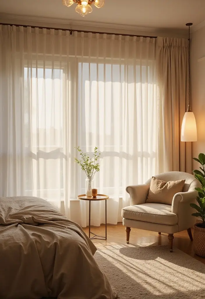 25 Light Blue Aesthetic Bedroom Ideas That Feel Fresh and Clean - 13. Bright Lighting