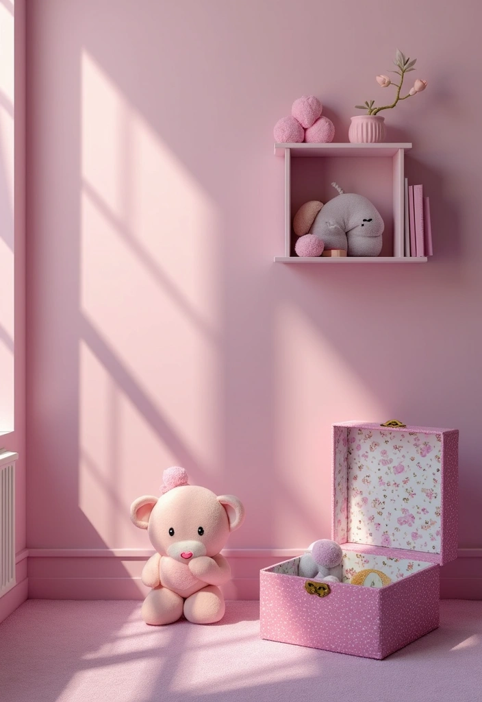 25 Pink and Purple Bedroom Ideas That Feel Fun and Dreamy - 25. Thoughtful Gift Areas