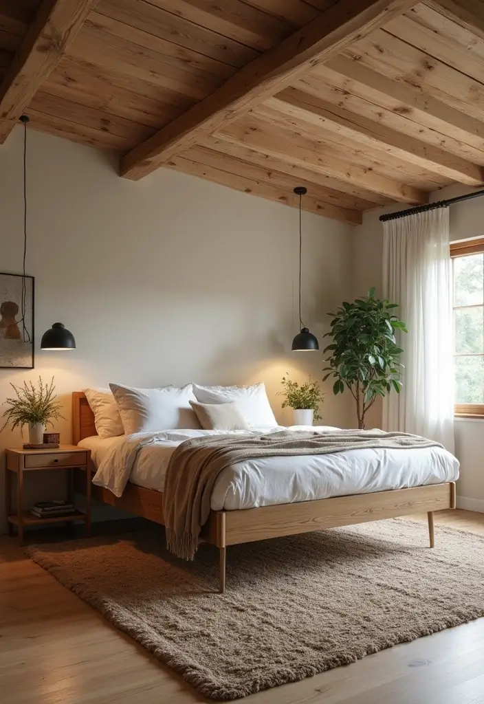 30 Bedroom Photoshoot Ideas Night That Feel Cozy & Romantic - 22. Elevated Bed Frames