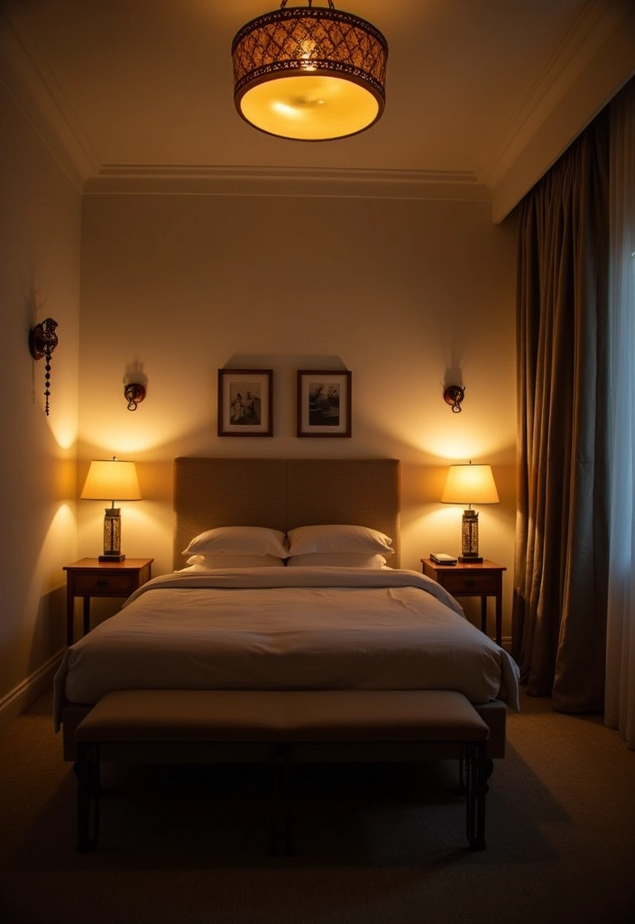 30 Room Makeover Bedroom Ideas That Inspire a Total Refresh - 11. Layered Lighting