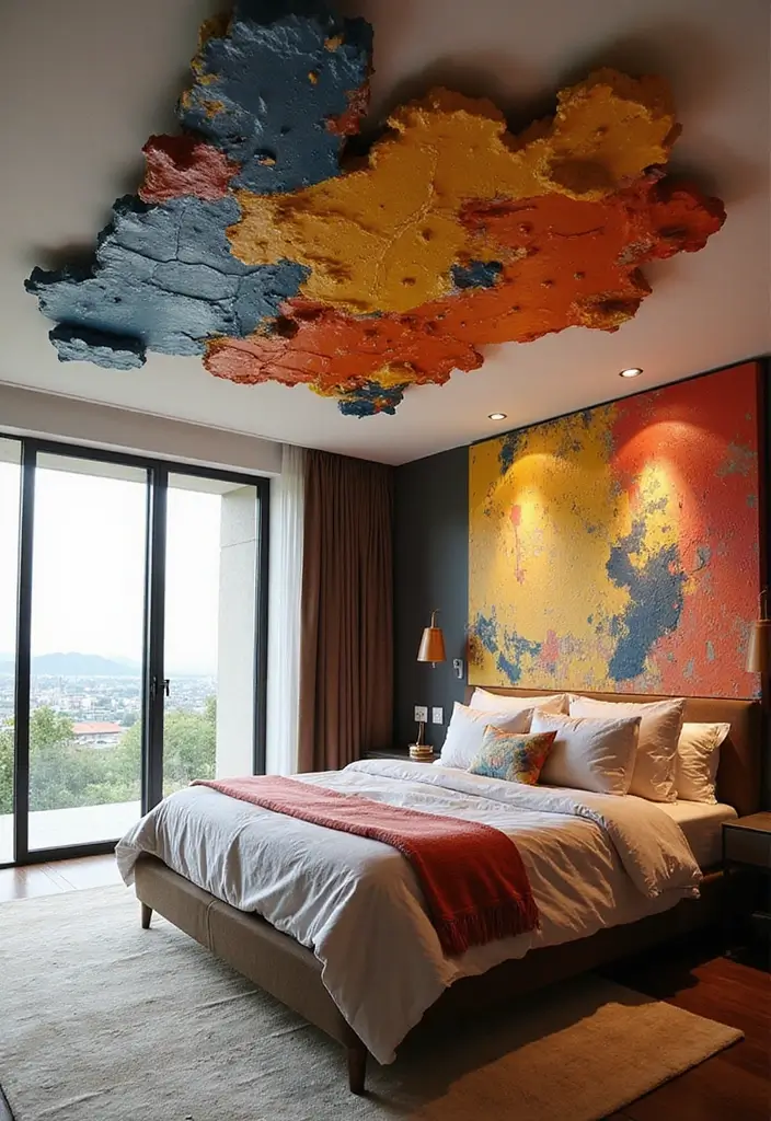30 Room Makeover Bedroom Ideas That Inspire a Total Refresh - 20. Create a Statement Ceiling