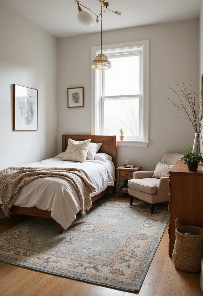 30 Bloxburg Twin Bedroom Ideas That Are Cute & Compact - 26. Stylish Rugs