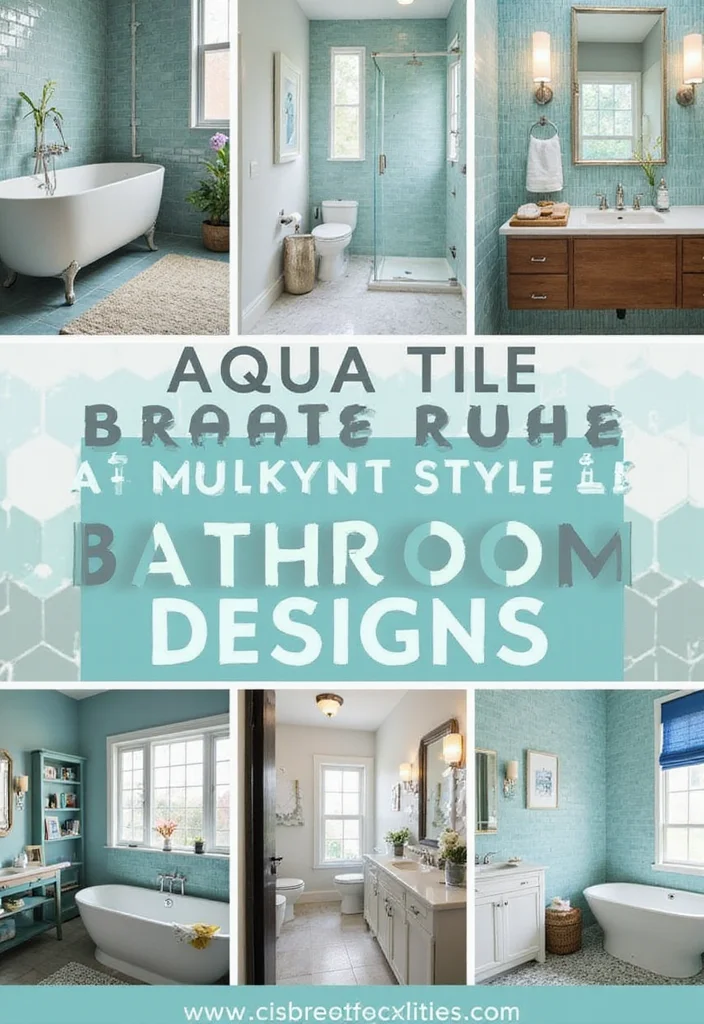 14 Aqua Tile Bathroom Ideas With Fresh Colour - Conclusion