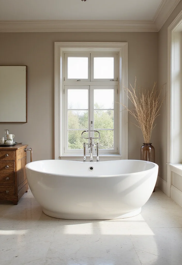 14 Large Bathroom Decor Ideas For Big Impact - 7. Luxurious Bathtubs