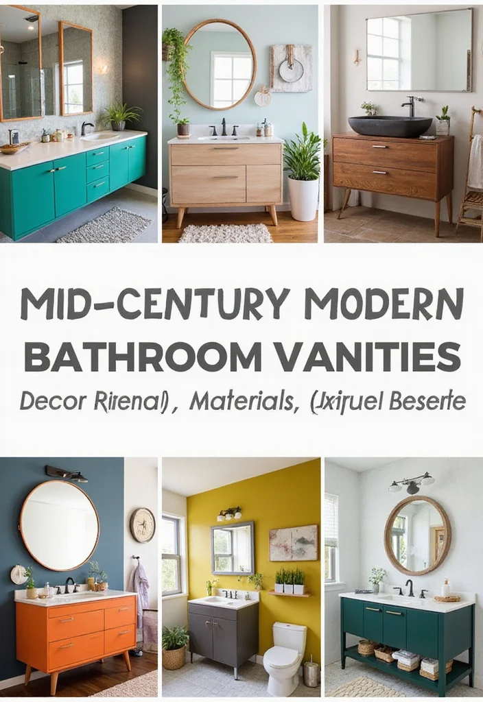 14 MCM Bathroom Vanity Ideas With Retro Style - Conclusion