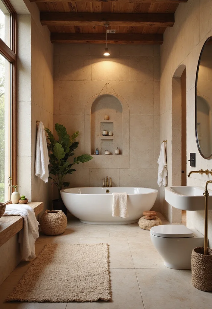 14 Mexican Tile Bathroom Ideas With Colour And Culture - 14. Spa-Like Retreat