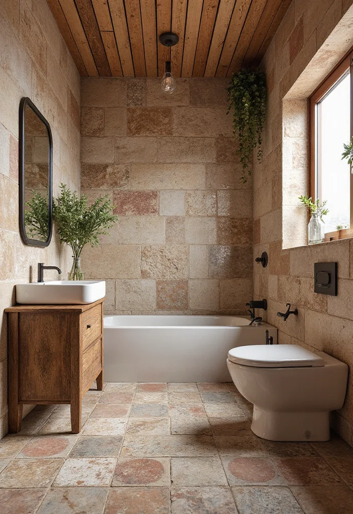 14 Mexican Tile Bathroom Ideas With Colour And Culture - 9. Textured Tile Combinations