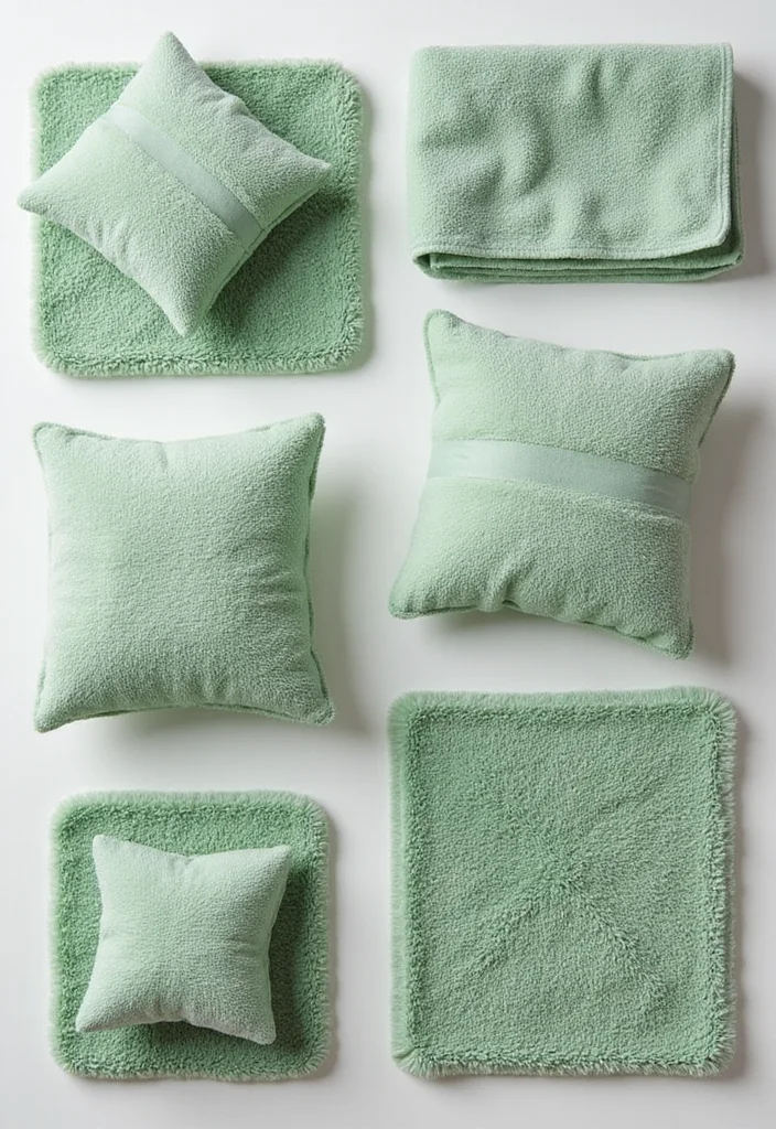 14 Sage Green Bathroom Decor Ideas With Calm Energy - 13. Sage Green Bath Accessories