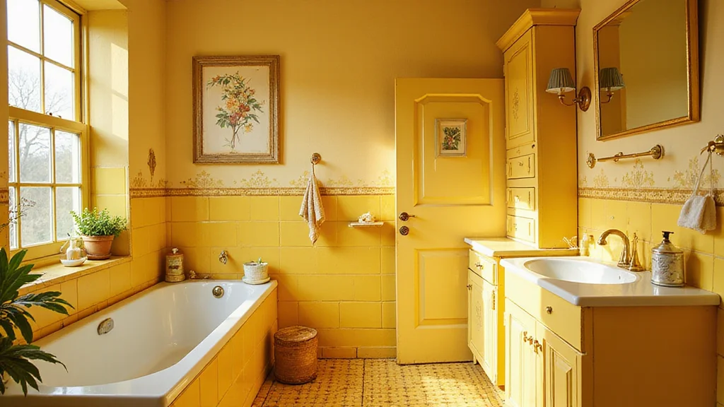14 Yellow Bathroom Decor Ideas With Bright Cheer