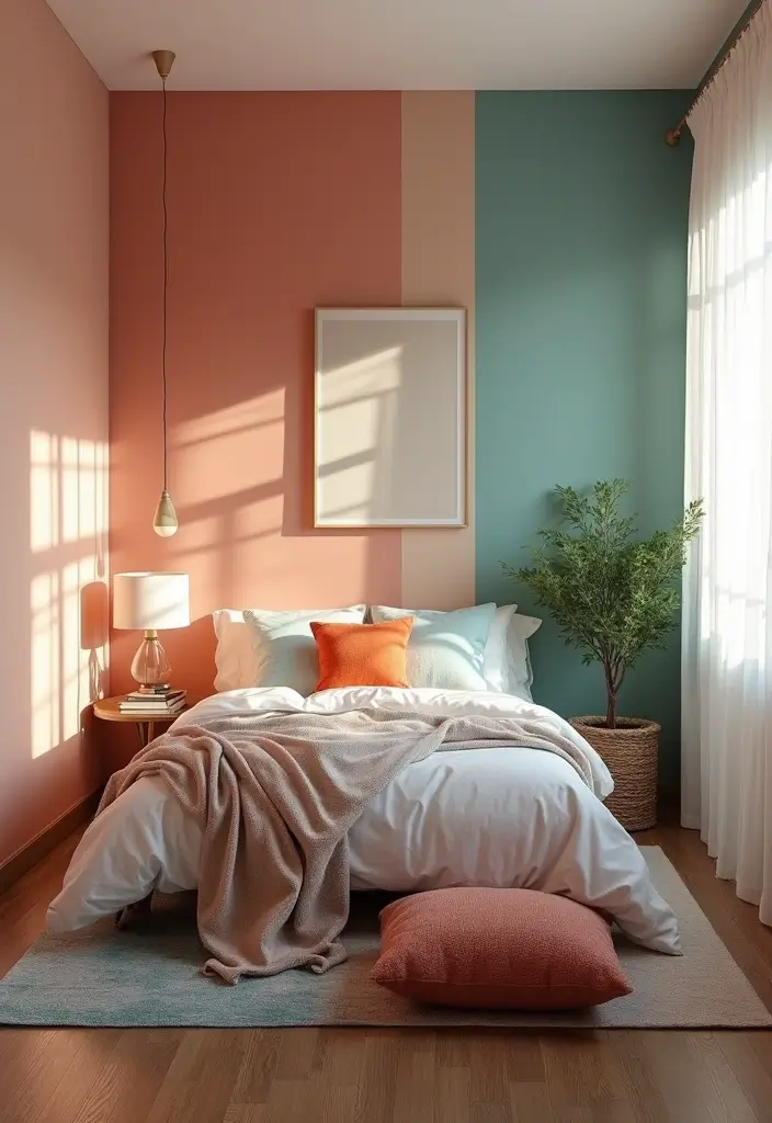 25 3 x 3 Bedroom Ideas That Maximize Small Spaces Beautifully - 22. Use of Color Psychology