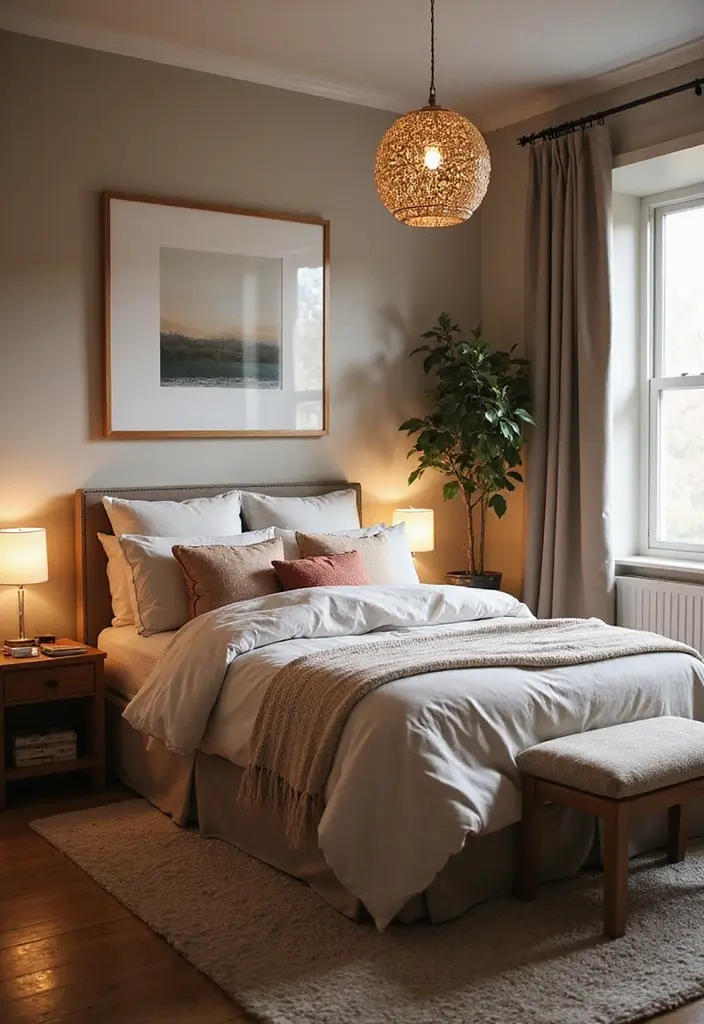 25 3 x 3 Bedroom Ideas That Maximize Small Spaces Beautifully - 24. Soft Furnishing Choices