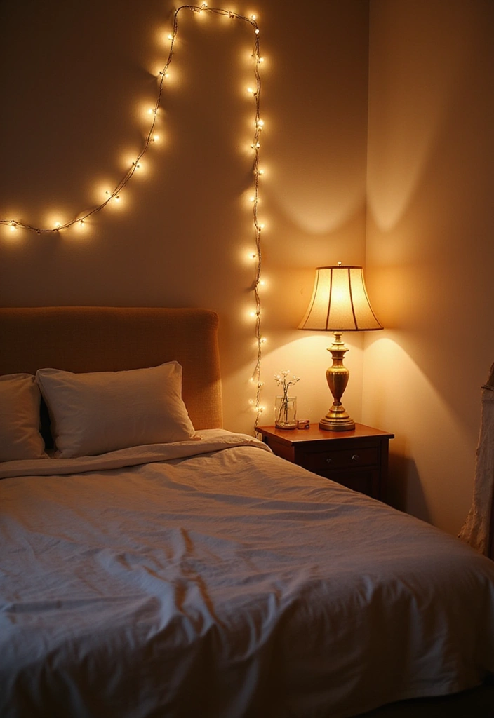 25 Anniversary Bedroom Decoration Ideas That Feel Romantic & Thoughtful - 11. Soft Lighting Options