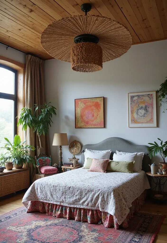 25 Bedroom Ceiling Fan Ideas That Keep You Cool in Style - 20. Sculptural Ceiling Fan