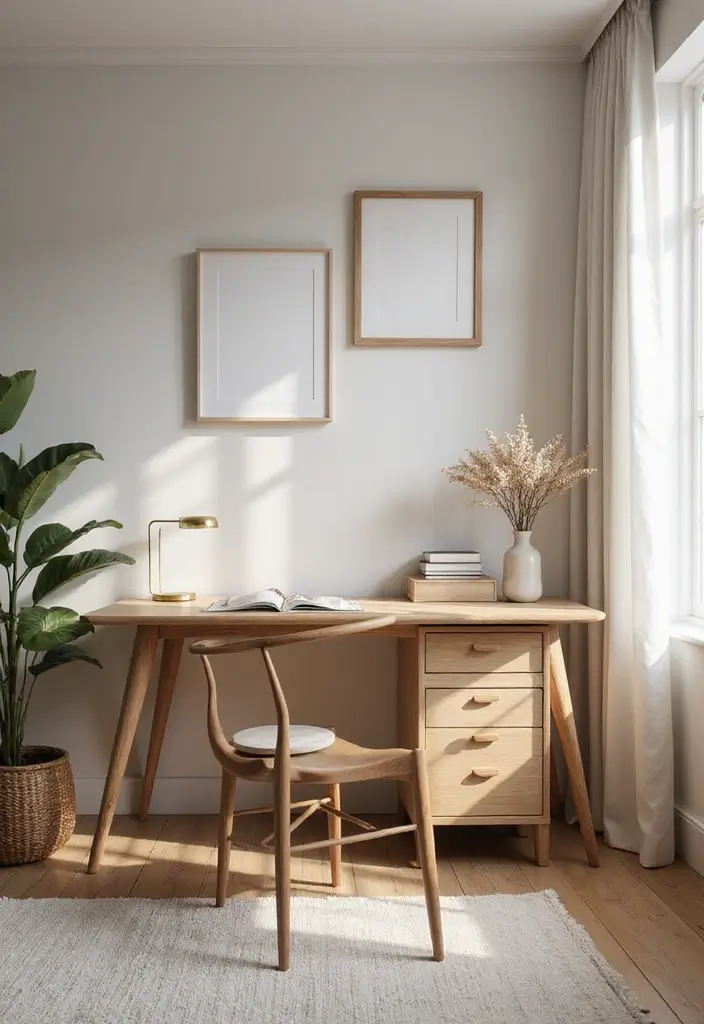 25 Bedroom Desk Ideas Aesthetic That Boost Productivity & Style - 21. Personal Retreat Desk