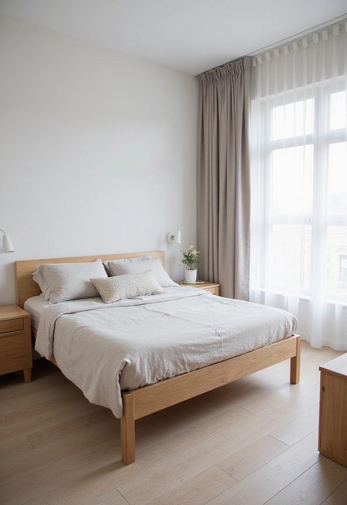 25 Bedroom Ideas Twin Bed That Look Cute & Functional - 14. Minimalist Approach