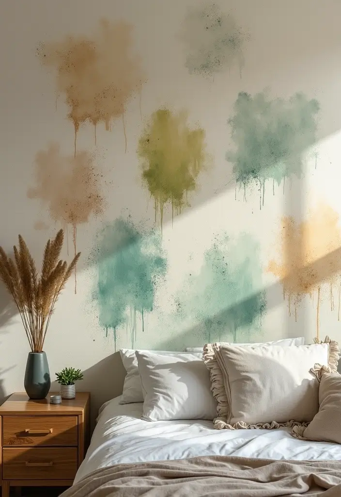 25 Bedroom Wall Painting Ideas Creativity Design That Inspire You - 21. Eco-Friendly Paint Techniques