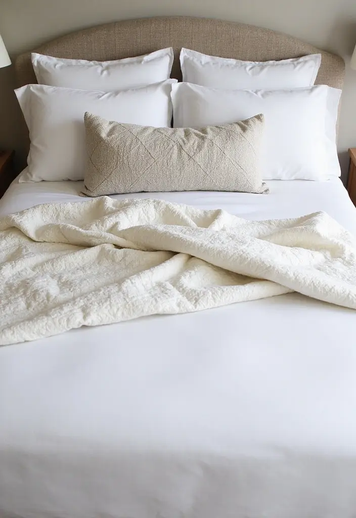 25 Cape Cod Bedroom Ideas That Bring Coastal Charm Indoors - 12. Layered Bedding