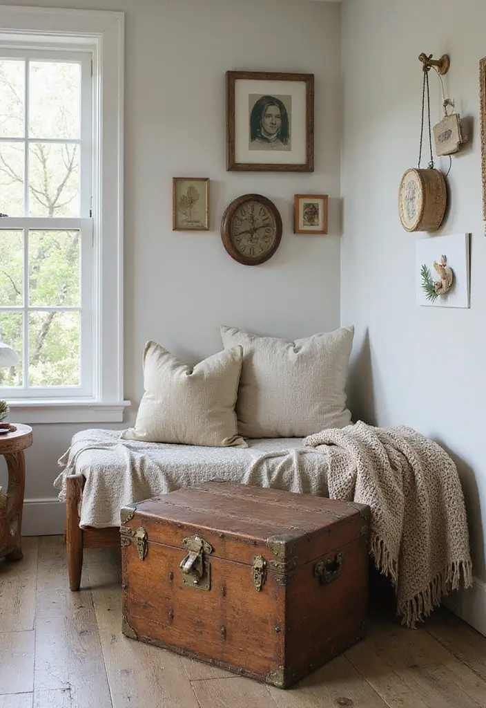 25 Cape Cod Bedroom Ideas That Bring Coastal Charm Indoors - 13. Vintage Finds