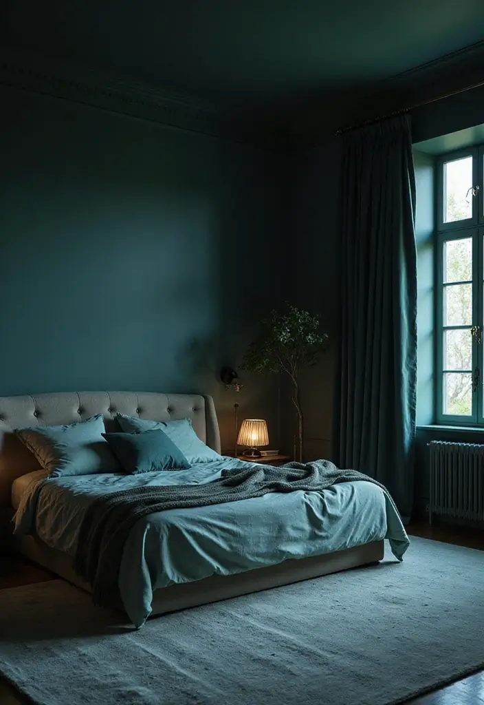 25 Dark Furniture Bedroom Ideas That Feel Rich and Dramatic - 4. Moody Color Palettes