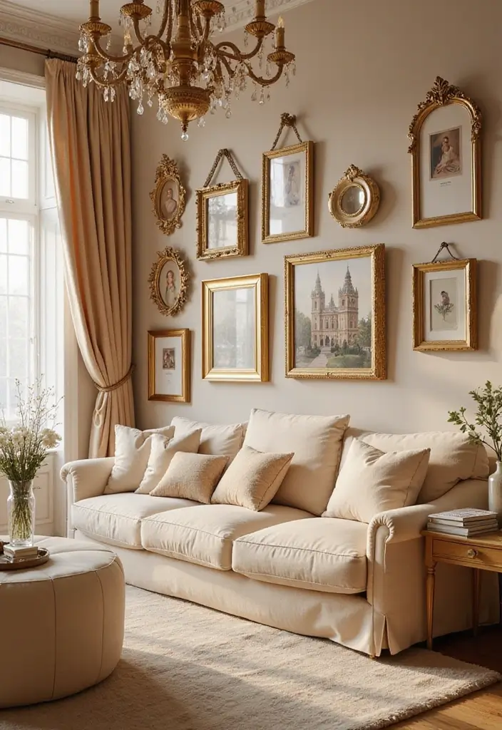 25 Disney Princess Bedroom Ideas That Feel Magical and Sweet - 25. A Touch of Gold Accents