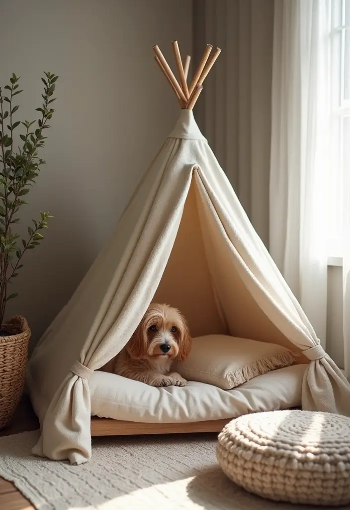 25 Dog Bed Ideas for Bedroom That Look Cute and Functional - 6. Cozy Nook Dog Bed