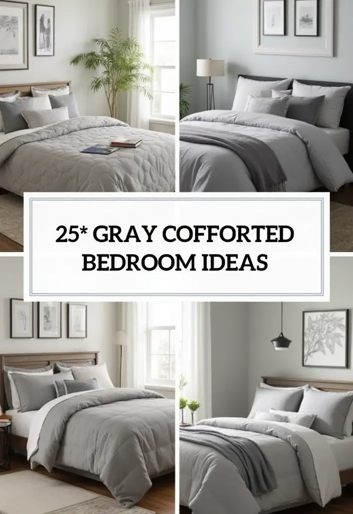 25 Gray Comforter Bedroom Ideas That Feel Calm & Neutral - Conclusion
