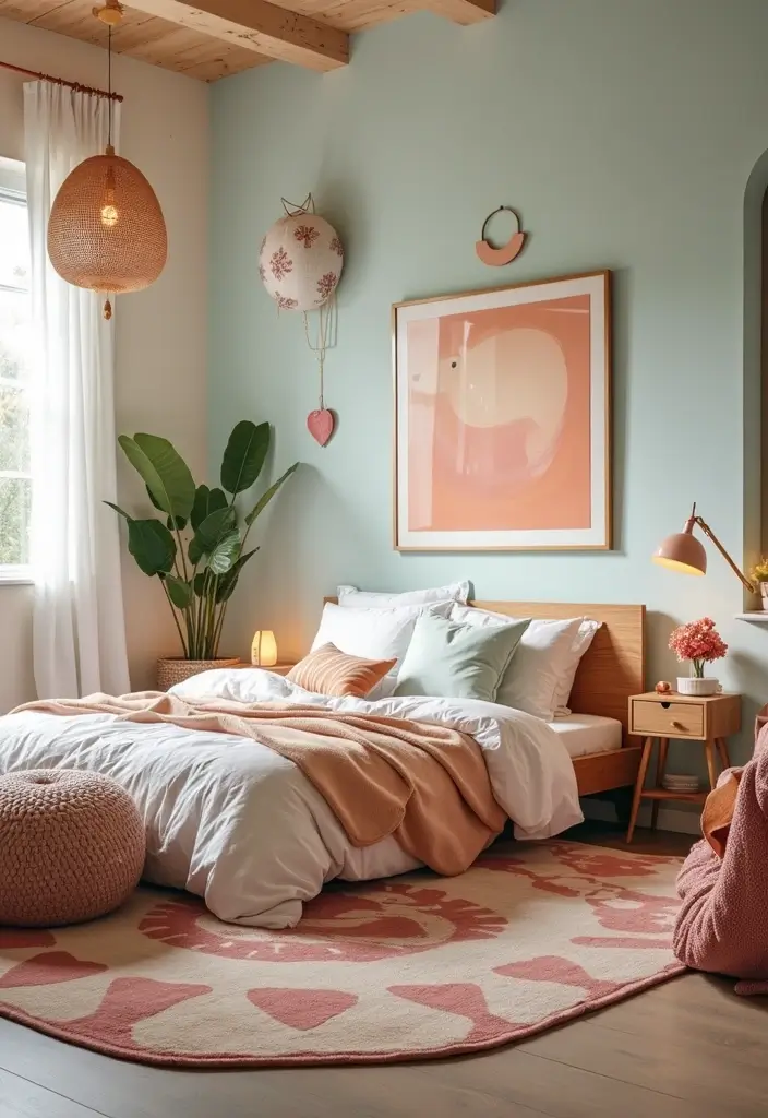 25 Joanna Gaines Bedroom Ideas That Feel Farmhouse & Cozy - 20. Whimsical Decor