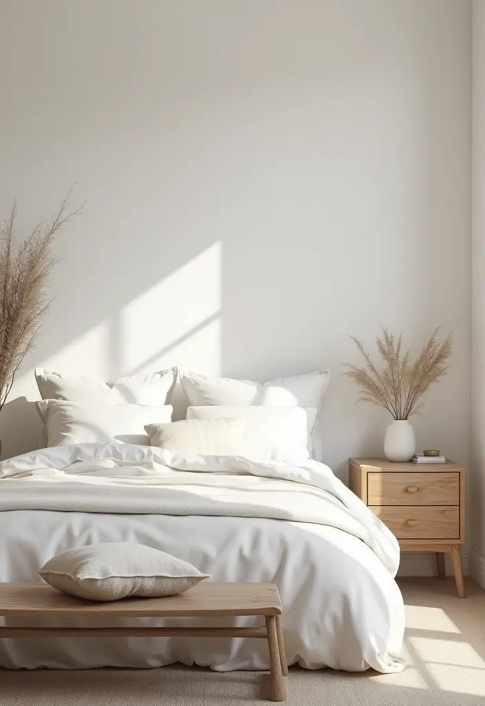 25 Joanna Gaines Bedroom Ideas That Feel Farmhouse & Cozy - 24. Minimalist Farmhouse