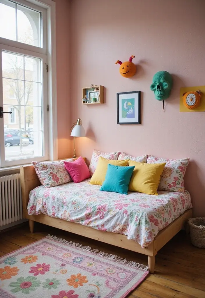 25 Pink Bedroom Ideas for Adults That Feel Romantic and Refined - 18. Whimsical Elements