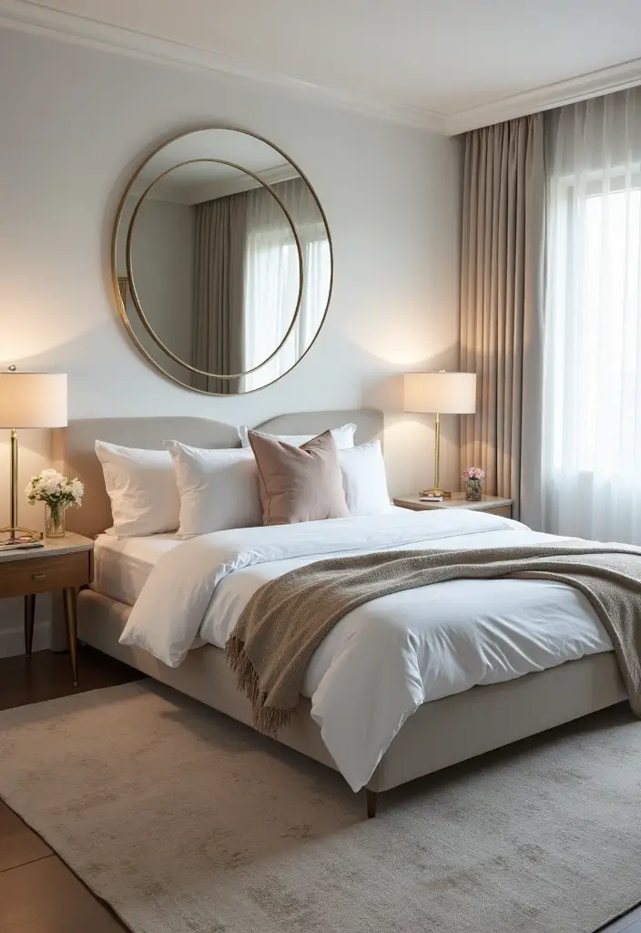 25 Upholstered Beds Bedroom Ideas That Feel Luxe and Cozy - 10. Futuristic Vibes