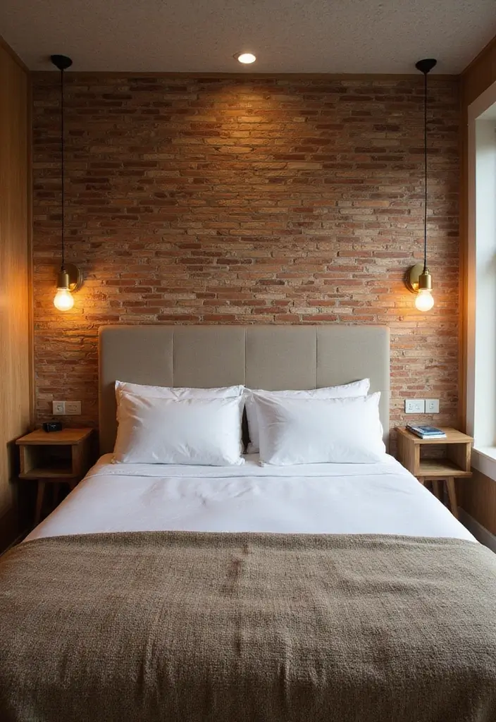 30 Bedroom Photoshoot Ideas Night That Feel Cozy & Romantic - 13. Textured Wall Treatments