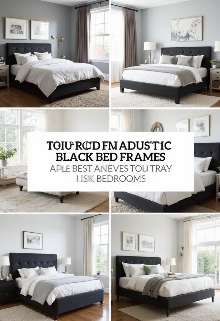 30 Black Bed Frame Bedroom Ideas That Look Strong & Stylish - Conclusion