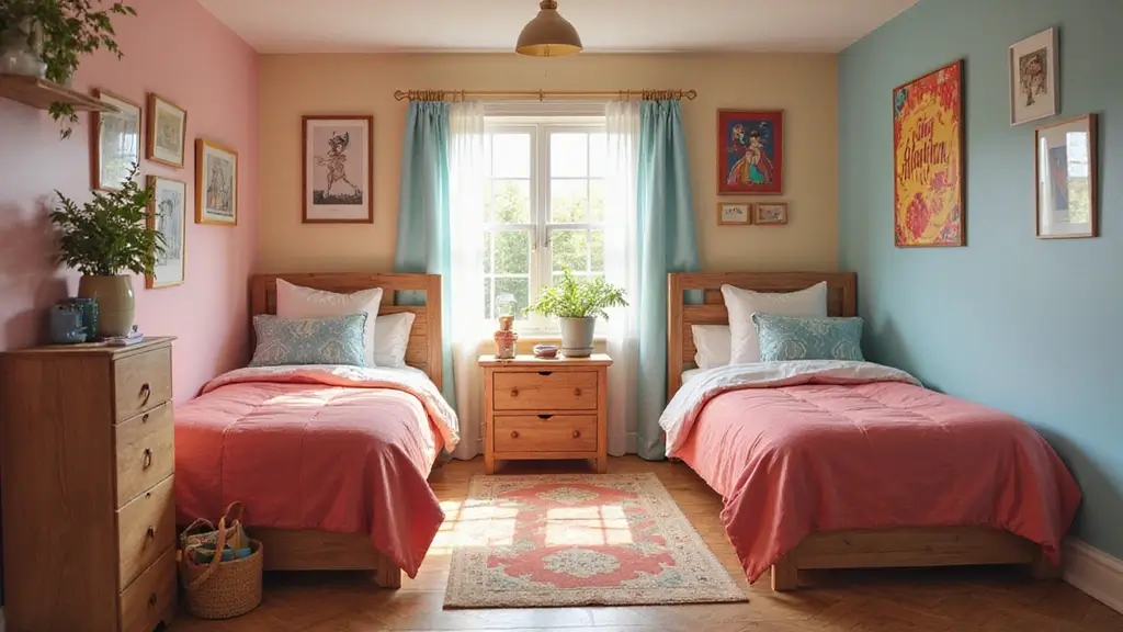 30 Bloxburg Twin Bedroom Ideas That Are Cute & Compact