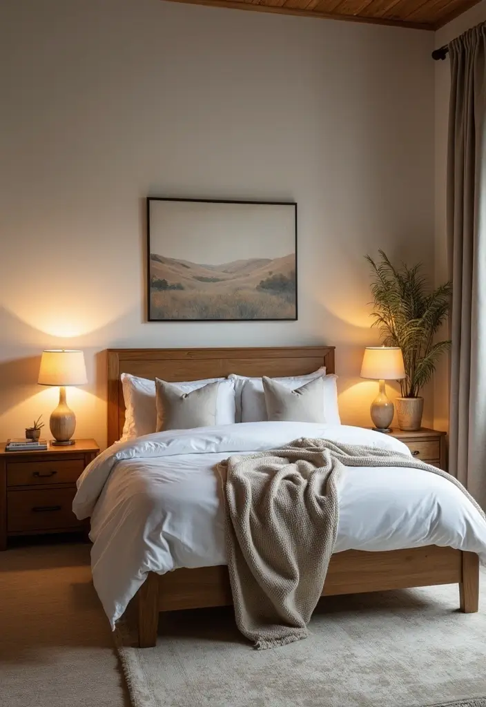 30 Dark Oak Bedroom Ideas That Bring Natural Warmth - 27. Dark Oak Furniture Arrangements