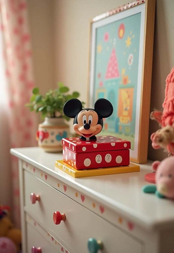30 Mickey Mouse Bedroom Ideas That Bring Disney Magic Home - 25. Mickey Mouse Themed Jewelry Box