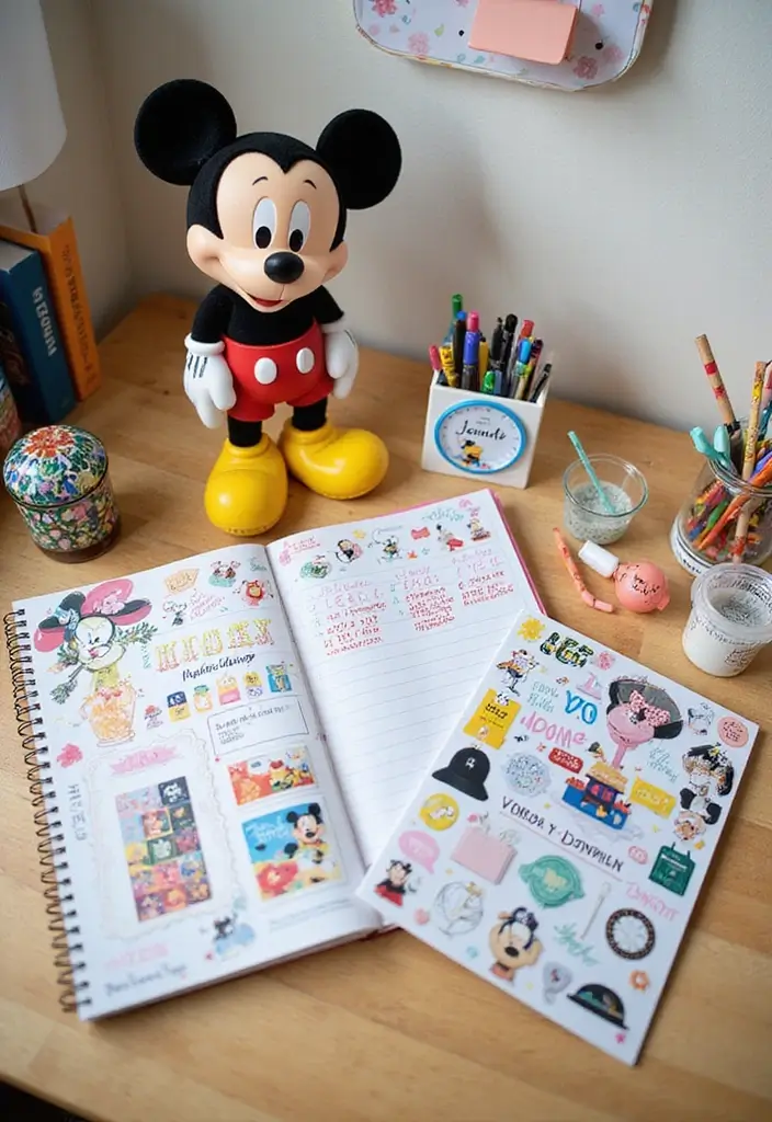 30 Mickey Mouse Bedroom Ideas That Bring Disney Magic Home - 27. Mickey Mouse Themed Stationery