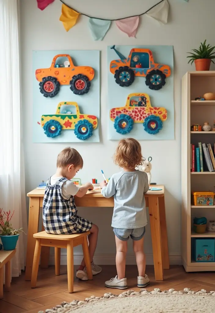 30 Monster Truck Bedroom Ideas That Kids Will Go Crazy For - 12. DIY Monster Truck Crafts