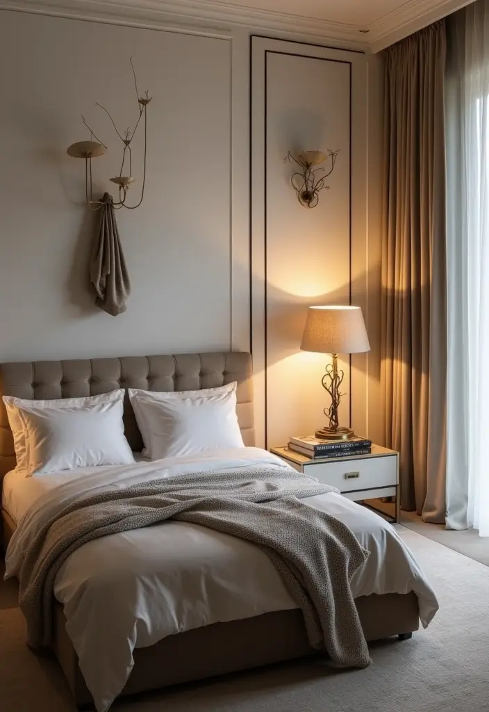 30 Room Makeover Bedroom Ideas That Inspire a Total Refresh - 12. Functional Art