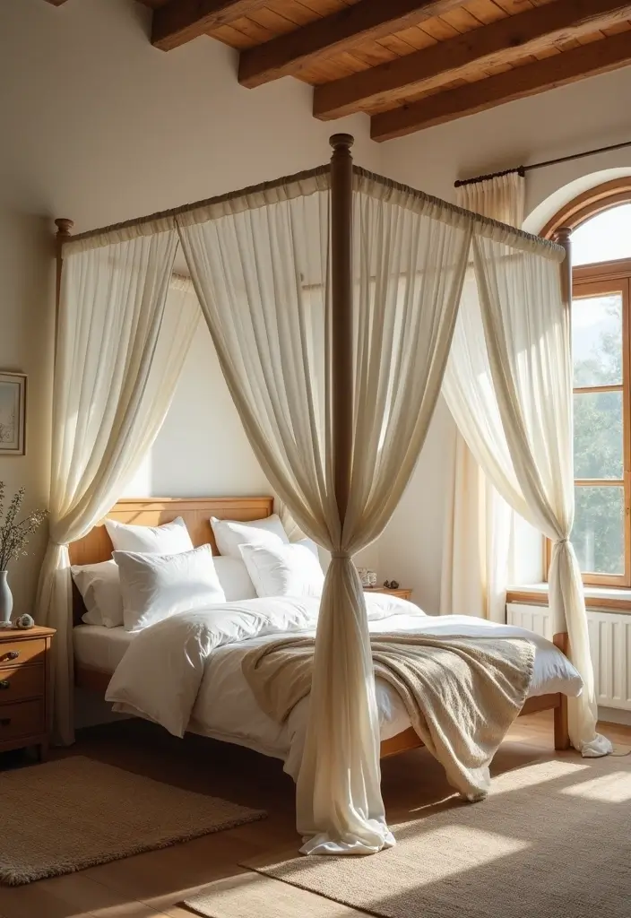 30 Room Makeover Bedroom Ideas That Inspire a Total Refresh - 26. Cozy Canopy