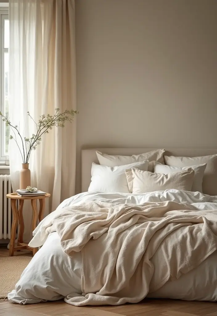 30 Room Makeover Bedroom Ideas That Inspire a Total Refresh - 3. Nature-Inspired Fabrics