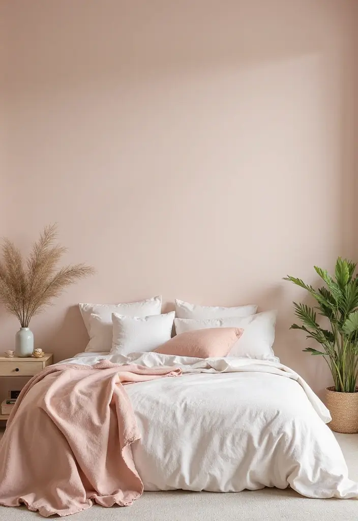 30 Room Painting Ideas Bedroom Creativity That Add Unique Charm - 1. Soft Pastels for a Dreamy Retreat
