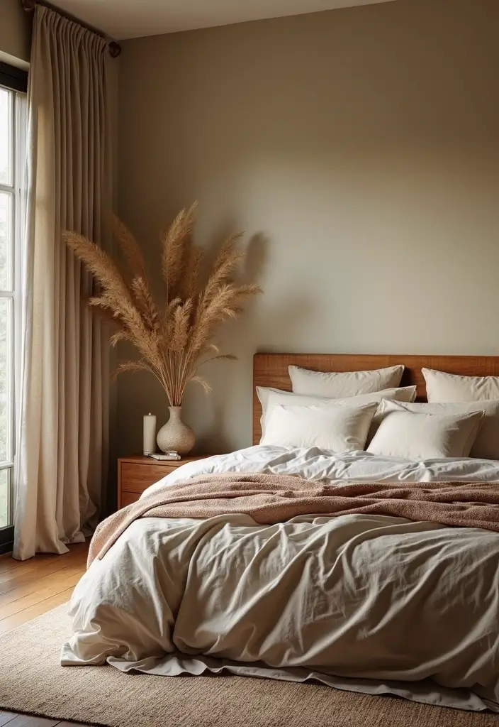 30 Room Painting Ideas Bedroom Creativity That Add Unique Charm - 8. Nature-Inspired Colors for a Fresh Feel