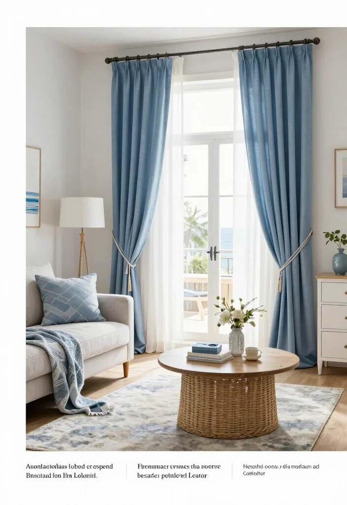 15 Blue and White Curtains Living Room Ideas Fresh Coastal Vibes - Conclusion 1