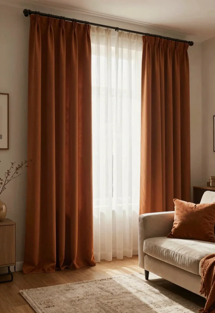 15 Ikea Curtains Living Room Ideas Affordable and Stylish - 3. Cozy Layering 1